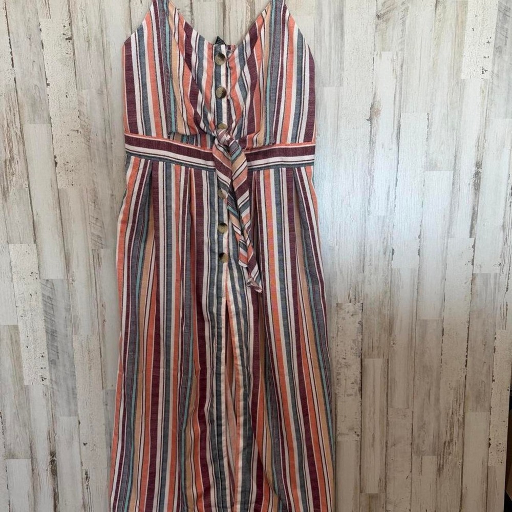 New with tags Stylehouse women's striped dress, size Large.